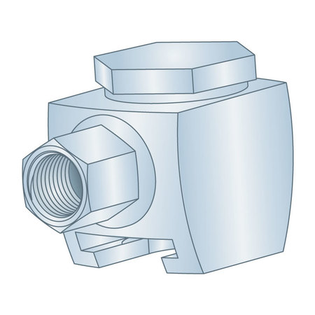 ALEMITE Coupler, Button Head, PullOn, 1/8-27NPTF A42030A